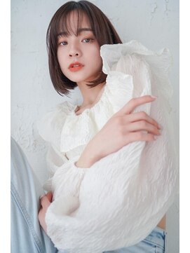 アンジェリカ 天理店(ANGELICA) 春っぽ無造作ナチュラルボブ