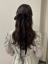 ゼストララ(ZEST Lara)&nbsp;お呼ばれヘアセット×ゆるふわハーフアップ