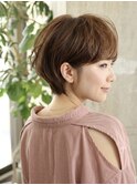 ひし形ショートボブ/ショートヘア/30代/40代/50代/表参道