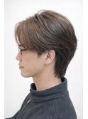似合わせセンターパート韓国風フェザーショート20代30代