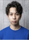 ラルフカールアクティブショートセンターパートツイストパーマ