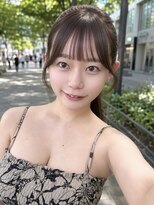 トウメイ 原宿(toumay.) 可愛い前髪★顔周りカット★前髪カット