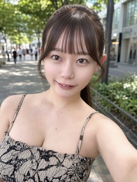 トウメイ 原宿(toumay.) 可愛い前髪★顔周りカット★前髪カット