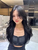 ケーツー エム 京都ラクエ(k-two emu)&nbsp;20代30代40代◎大人の艶ロング×顔まわりレイヤー*髪質改善
