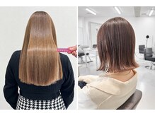 バイカルテで髪の内部を補修。カラー後の乾燥やパサつきに向き合う、新越谷の髪質改善ケアをご提案します。
