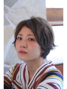 シェル(SHEL) 透け感ショート