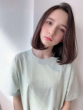 セラ バイ ユーレルム(SerA by U-REALM) シンプルボブ　担当　森　アッシュブラウン