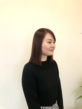 ヘアー リアム(Hair Liam) ☆切りっぱなしストレート&ロゼカラー☆