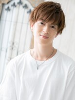 グルーミングサロン バーバー キャッスル 北浦和西口(Grooming salon Barber Castle)&nbsp;西海岸風ハイトーンカラーの無造作ショートJ