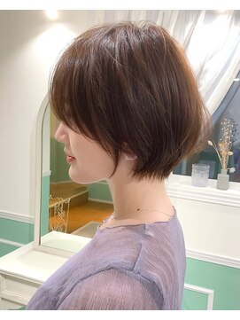 フレン(flen) イメチェン大人可愛い横顔美人ショート