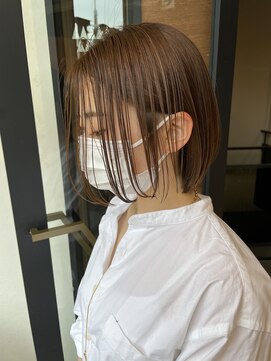 ノイズ キョウト(NOISM Kyoto) 大人可愛いワンレンボブ