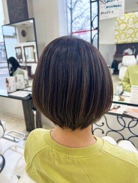 ラプトヘア(Rapt．HAIR) 白髪染めでもハイライトで透明感☆立体感を♪♪
