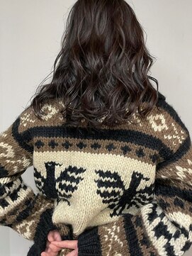 ヴヴ(Bub) dark brown/ニュアンスウェーブ ココアブラウン