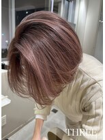 スリー(THREE) 20代30代40代☆お手入れ簡単×骨格似合せショートボブ【札幌】