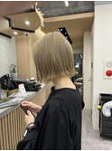 【ワンランク上のボブ】切りっぱなしショートボブ【浦和】
