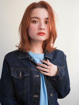 ジュール 池袋(Joule) アプリコットオレンジ×くびれミディ