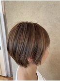 丸みショート×