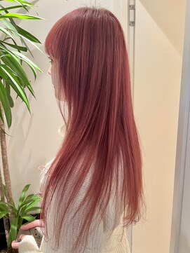 トリッカ 代官山(tricca) 【tricca代官山rin】ピンクカラー/ケアブリーチ/髪質改善