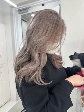 ガガ 心斎橋(GAGA) イメチェン◎ペールベージュ大人ガーリーハッシュカット