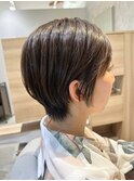 くびれショート/ナチュラルヘア