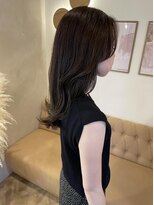 ラヴィズム 名駅店(LUVISM)&nbsp;韓国ヘアー顔周りレイヤーベージュ名古屋名駅