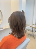 30代 9Lvアッシュ×ミディアムヘア  放出#徳庵#高井田#深江橋
