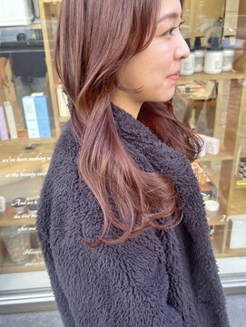 ネオリーブ アンド 渋谷店(Neolive &) 韓国/渋谷 やわらかピンクベージュ