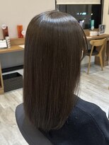 アトリエコア(Atelier Coa) 髪質改善トリートメントミルクティーベージュカラーくびれヘア