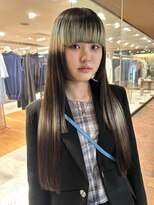 ノラ ヘアーサロン(NORA HAIR SALON)&nbsp;【大久保】ひと癖デザインカラーと顔周りステップカット
