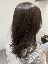 グラッシー センター北店(GLASSI)&nbsp;【白髪ぼかしハイライト】ナチュラルグレージュカラー