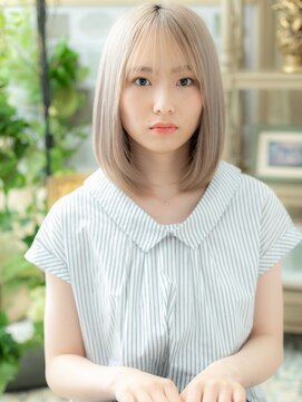 カバーヘア ブリス 志木南口駅前店(COVER HAIR bliss) 韓国風大人ハイライト小顔透けバングうる艶髪c5志木20代30代40代