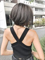 ハーツ(Heart's)&nbsp;白髪ぼかし脱白髪染め髪質改善に合わせショートボブ40代50代60代