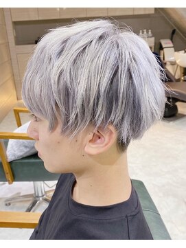 デイズ(days) 【DAYS原宿】シルバーカラー　ツーブロックマッシュメンズカット