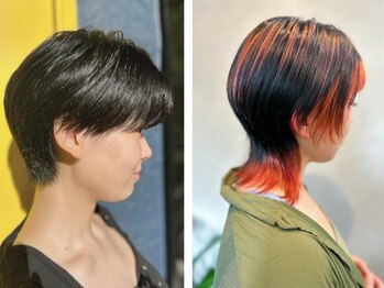 レーヴ(Reve)の写真/どこから見ても綺麗なフォルムのショートへア♪“あなたらしさ”を取り入れて似合うスタイルを提案します。