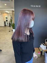 テーラヘアー 鎌取店(TELA HAIR)&nbsp;ラベンダーピンク☆