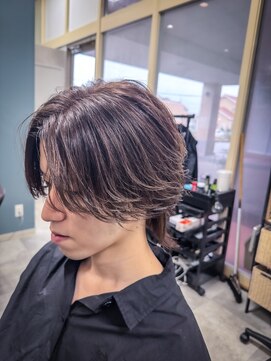 イコール(equal) フェザーショートウルフ