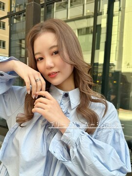 アミー 銀座(Ammy) ブリーチなしカラー/ベージュカラー/レイヤーカット