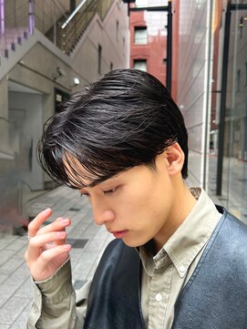 ガーデン 銀座(GARDEN) 艶センターパートニュアンスパーマスペインカール韓国マッシュ