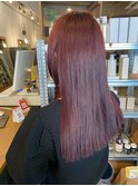 カラーオンカラー【ワインレッド】