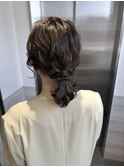 ローポニー/参列/結婚式/お呼ばれヘア