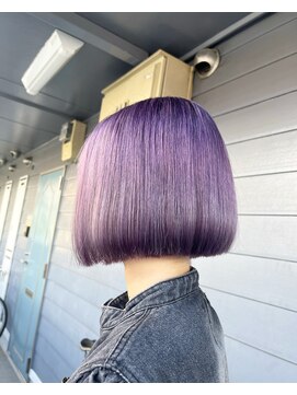 ロール(ROLL) バイオレット/ブルーラベンダー/ブリーチ/ダブルカラー