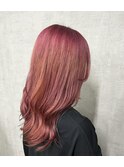 ピンクベージュ   アプリコットピンク