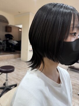 ラボヌールヘアーノーブル 新越谷店(La Bonheur hair noble) くらげウルフ/極上髪質改善【美髪】【イメチェン】