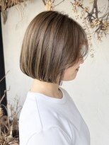 ディレクト(Direct)&nbsp;《Direct》ボブレイヤーxオリーブベージュ