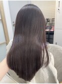 ラベンダーブラウン［縮毛矯正］［髪質改善］
