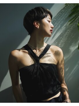 ウーフ(U-fu) ベリーショート#アンブレラカラー