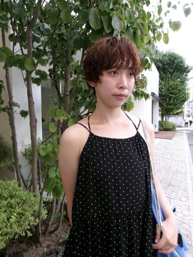 チクロヘアー(Ticro hair) @nkkn15 short perm
