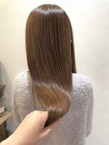 ハクバイジェービー 稲毛(hak by jb)&nbsp;前髪/マチルダボブ/ピンクベージュ/インナーグレージュ[稲毛駅]