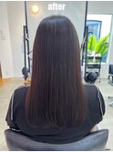 髪質改善ストレート