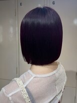 デート 下北沢(DATE) 下北沢切りっぱなしボブハイトーンデザインカラー顔周りレイヤー